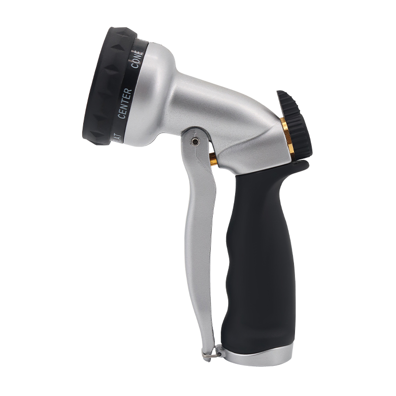 Metal Hose Nozzle – 7 Pattern Adjustable Heavy Duty Garden Water Spray Gun