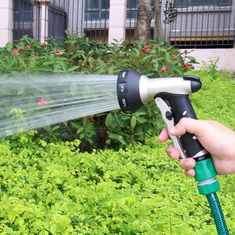 Multi-Pattern Hose Nozzle – 9 Spray Modes, Heavy Duty Garden Water Spray Gun
