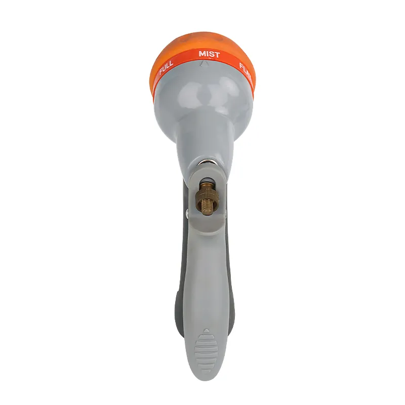 Multi-Pattern Water Nozzle – 7 Adjustable Spray Modes, Heavy Duty Garden Hose Nozzle, Ergonomic Non-Slip Grip