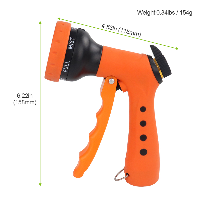 Non-Leak Hose Nozzle - Durable, Leak-Proof Watering and Cleaning Tool