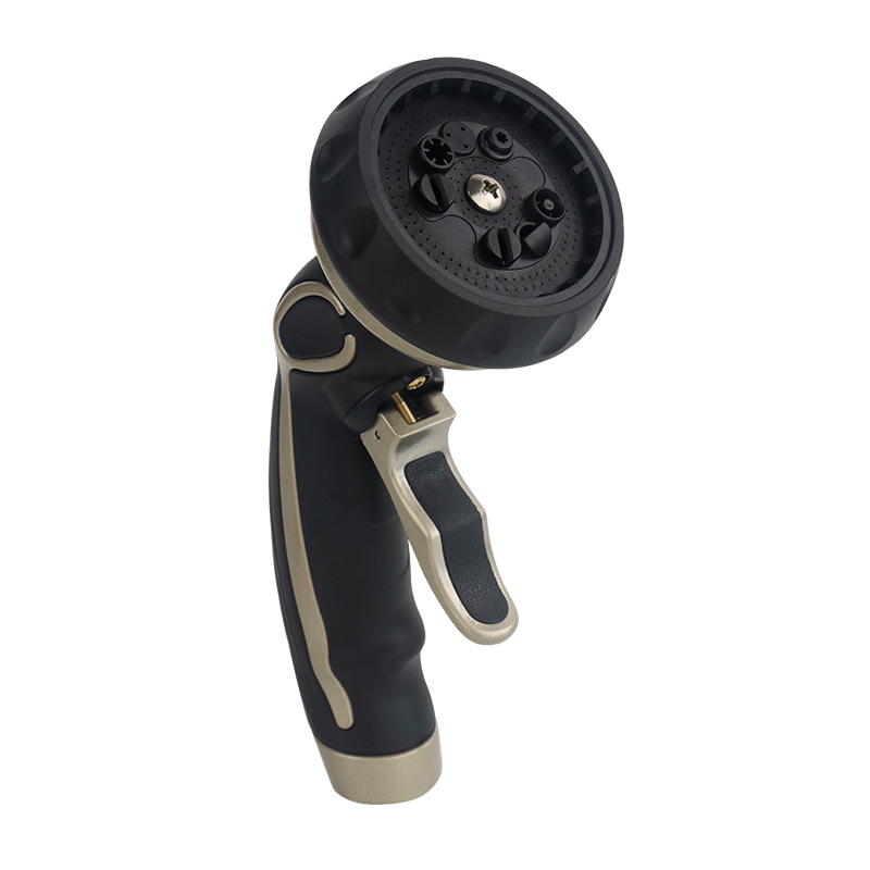 Patio Hose Nozzle with Adjustable Spray Patterns for Garden and Outdoor Use