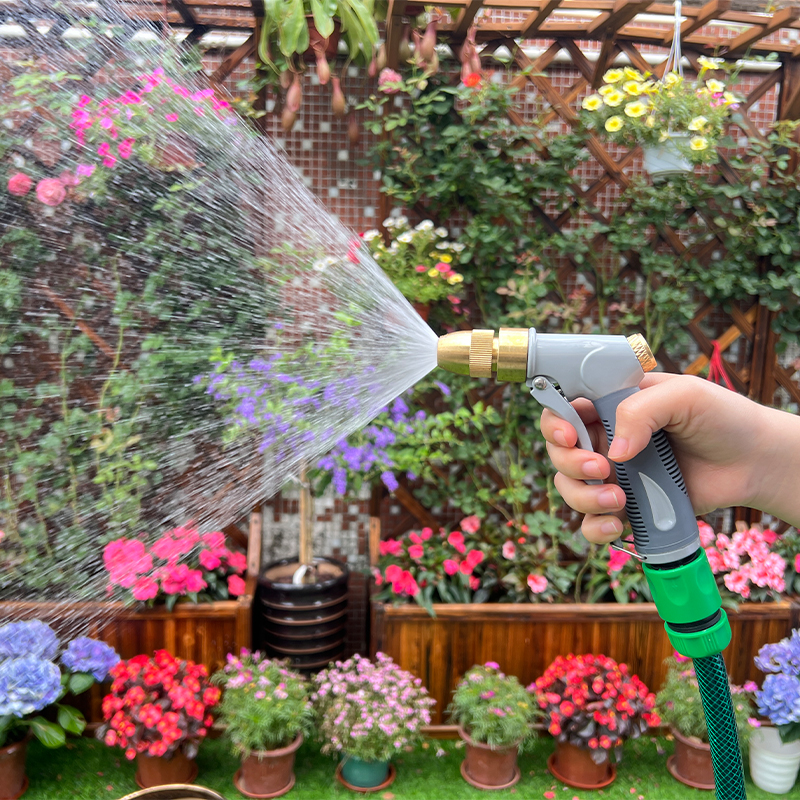 Patio Hose Sprayer with Adjustable Spray Settings – Ergonomic Watering Tool for Outdoor Use