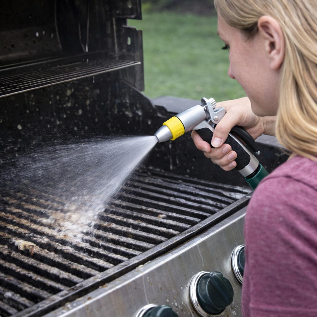 OEM Pro BBQ Surface Wash Sprayer Hose Nozzle