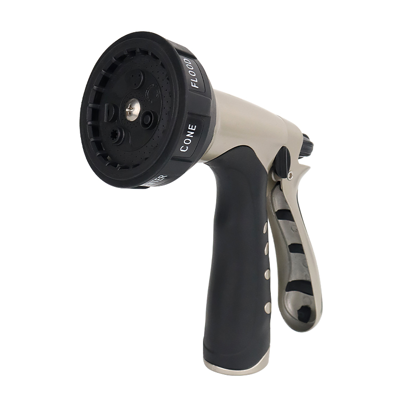 Professional Garden Hose Nozzle with Multiple Spray Patterns