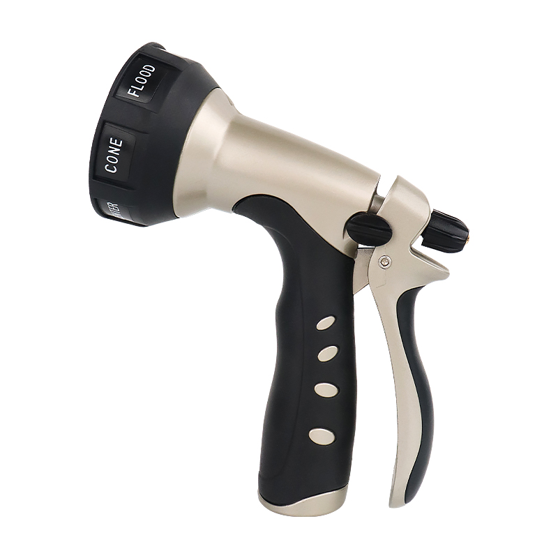 Professional Garden Hose Nozzle with Multiple Spray Patterns