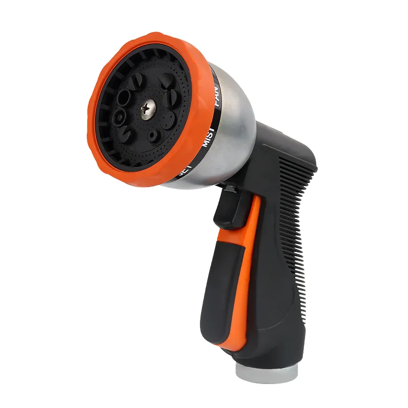 10-Pattern Professional Hose Nozzle – Heavy Duty, Adjustable Spray, Ergonomic, Leak-proof