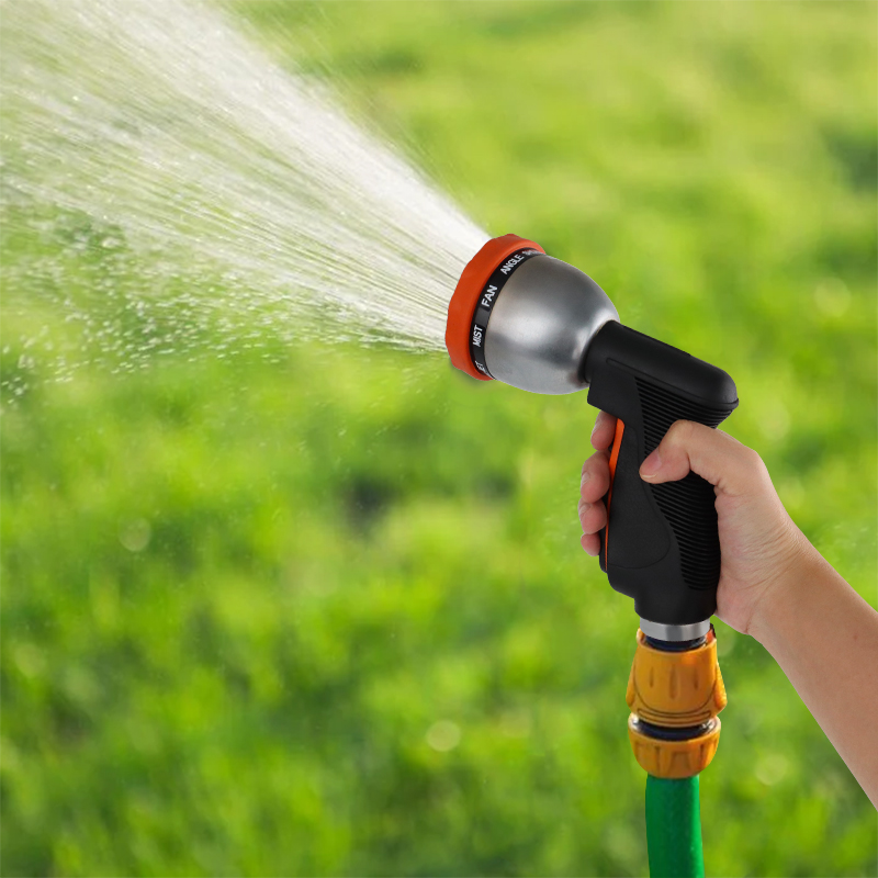 10-Pattern Professional Hose Nozzle – Heavy Duty, Adjustable Spray, Ergonomic, Leak-proof