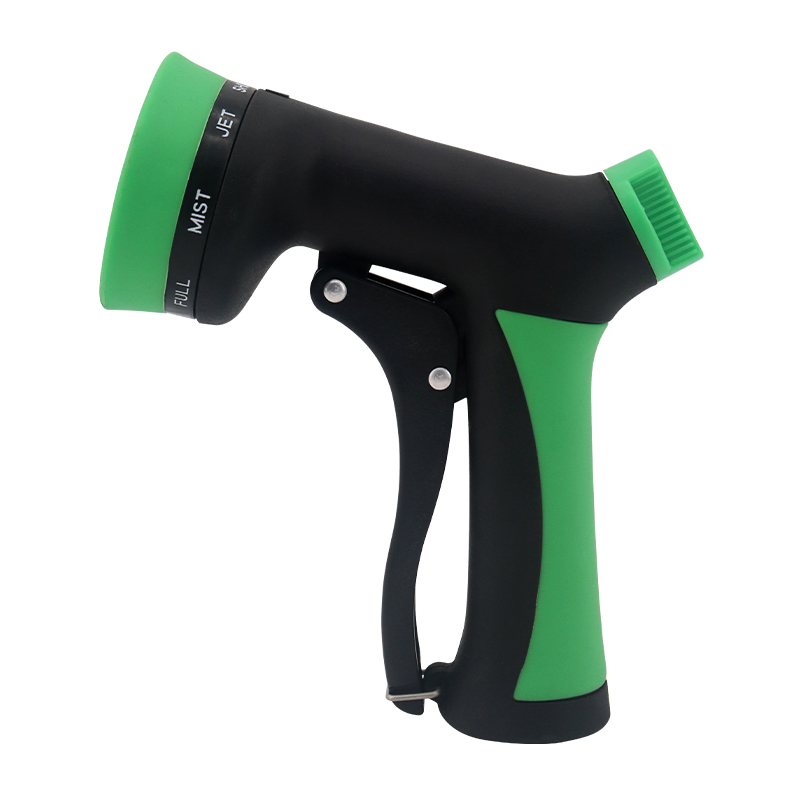 7-Setting Reinforced Hose Sprayer with Ergonomic Handle for Garden, Car Wash, and Outdoor Use