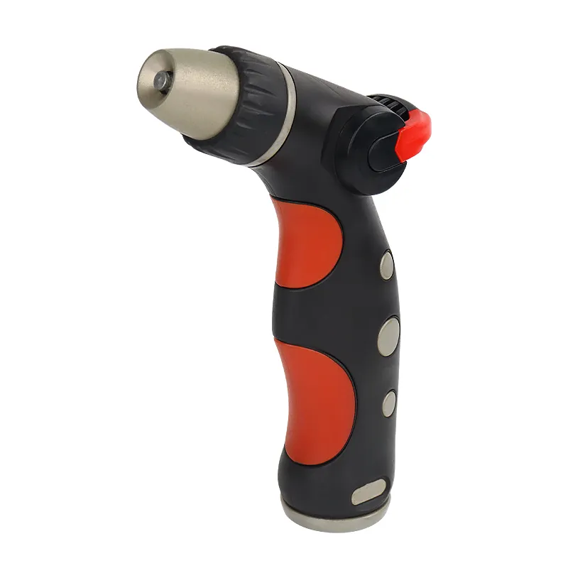 Water Saving Hose Nozzle – Adjustable Jet Spray Garden Nozzle with Ergonomic Soft Grip