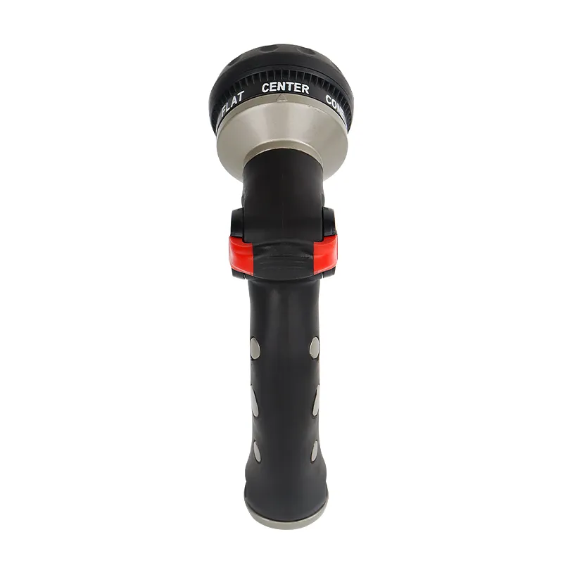 7-Pattern Metal Thumb Control Garden Hose Nozzle – Leak-Proof, Ergonomic & Durable