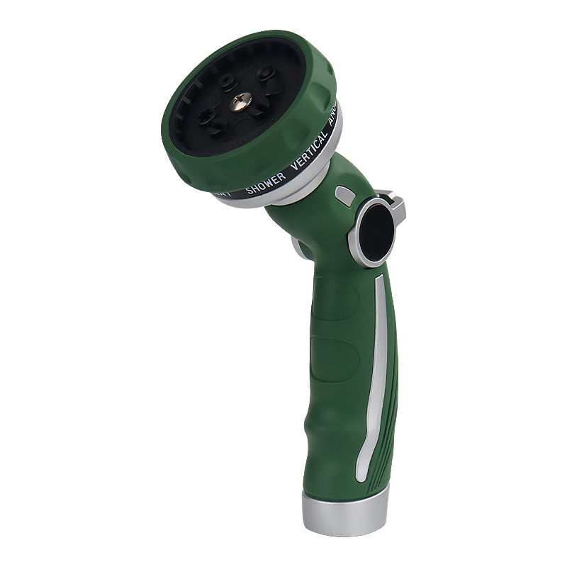 9-Pattern Thumb Control Garden Hose Sprayer – Ergonomic Heavy-Duty Water Nozzle for Lawn, Car, Pet, and Plant Care