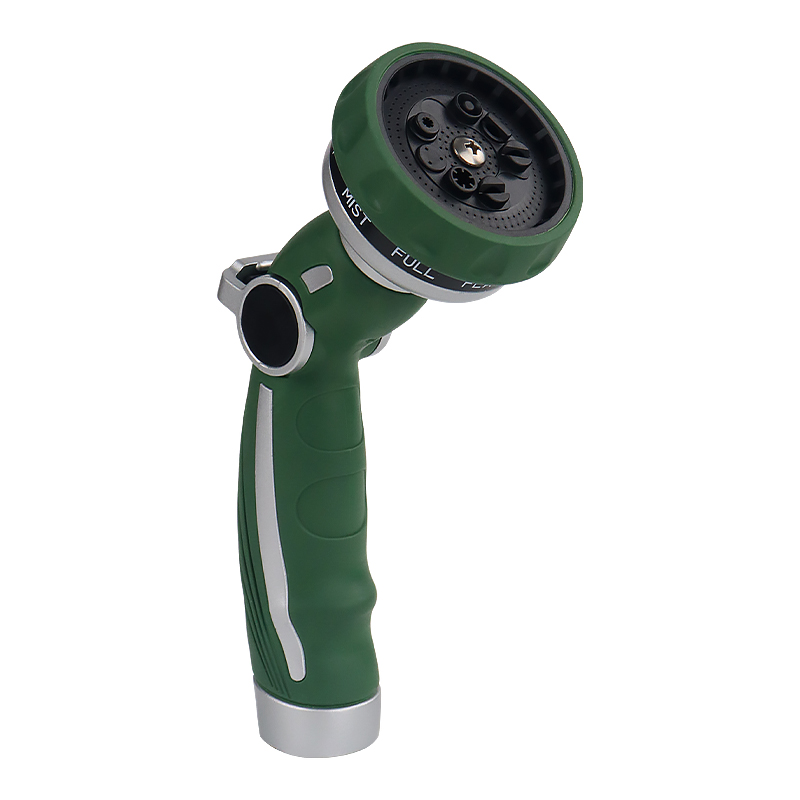 9-Pattern Thumb Control Garden Hose Sprayer – Ergonomic Heavy-Duty Water Nozzle for Lawn, Car, Pet, and Plant Care