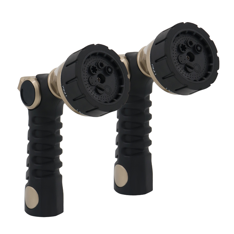 Thumb Flow Control Nozzle –7 Pattern Adjustable Water Spray Gun, Ergonomic Grip, Multi-Function