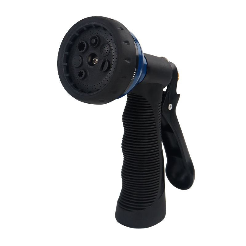 Water Control Nozzle with 7 Adjustable Spray Patterns and Ergonomic Grip
