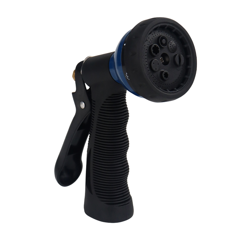 Water Control Nozzle with 7 Adjustable Spray Patterns and Ergonomic Grip