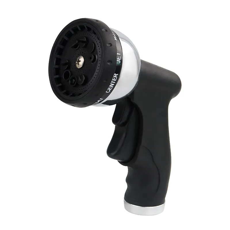 Water Saving Hose Nozzle – Multi-Pattern Adjustable Nozzle with Ergonomic Trigger