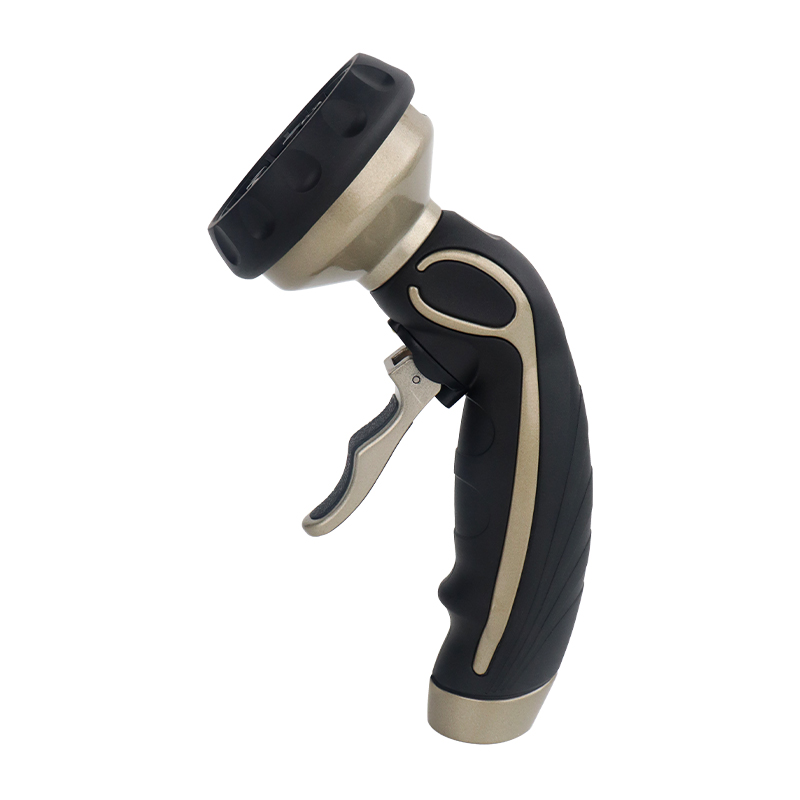 Watering Hose Nozzle – 9 Pattern Adjustable Garden Spray Gun, Ergonomic Handle