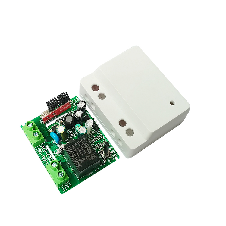 1CH DC 12V Relay Wireless RF Module Switch On/Off Switch and Remote Control AG-C103