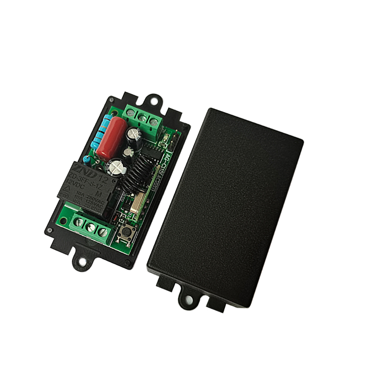433MHz Wireless Remote Control Switch AC 220V 1CH RF Relay Receiver and Transmitter