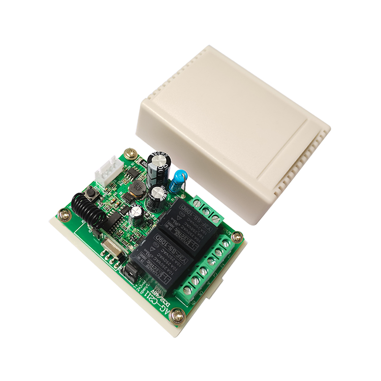 2CH 12~36V 433MHz Wireless Module DC12V 24V Receiver and Waterproof Remote