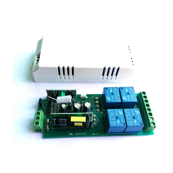 315/433mhz 4 channels wireless rf Remote Control control switch for security industries water pumps
