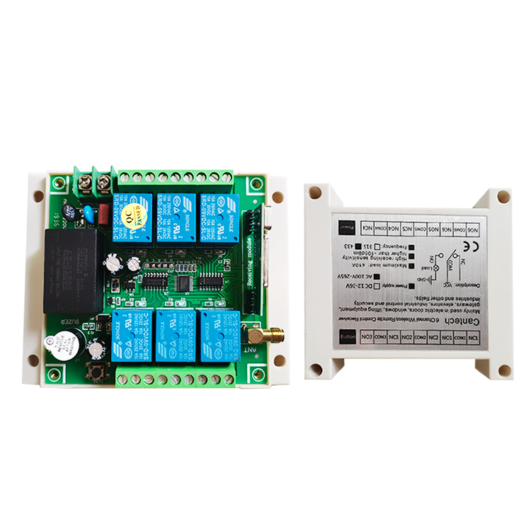 AC100V~ 240V 6 Channel Motor Forwards and Reverse Remote Switch Motor Remote Control Switch AG-C203A