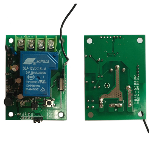 433Mhz Wireless Remote Control Switch AC 85V~265V 110V 220V 1 CH RF Relay Receiver Module