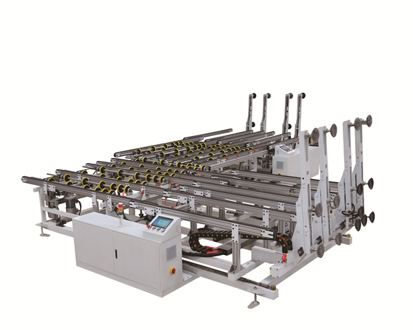 Automatic glass loading and unloading machine