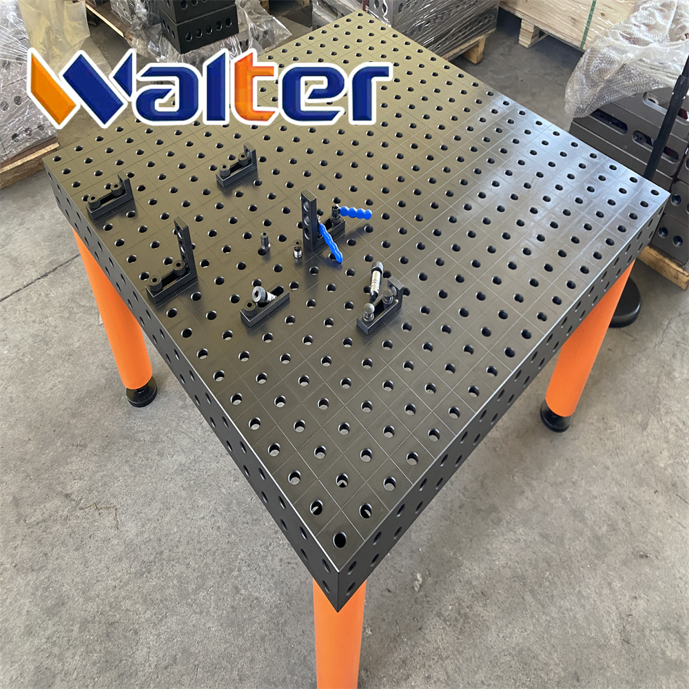 3D Modular Welding Table D16 1200x1000x150mm – Cast Iron HT300