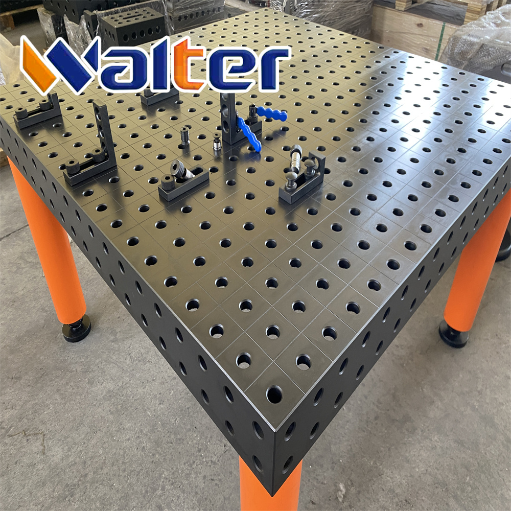 3D Modular Welding Table D16 1200x1200x150mm – Cast Iron HT300