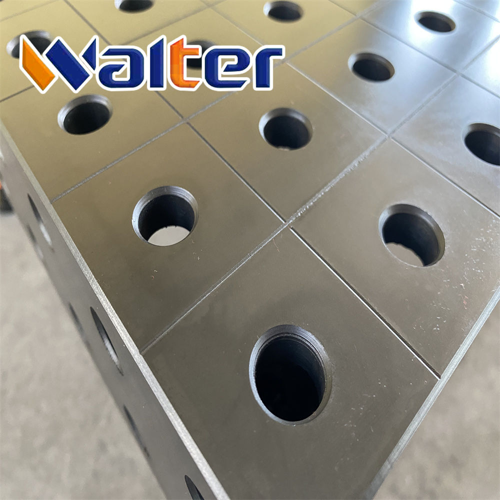 3D Modular Welding Table D16 1200x1000x150mm – Cast Iron HT300