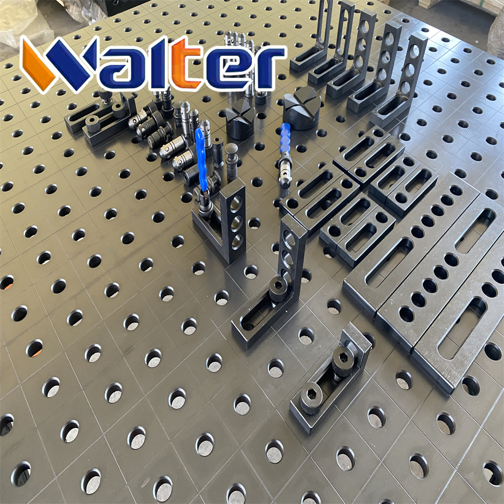 3D Welding Table D16 Steel S355 | Durable Plasma Nitriding Welding Platform 1500x1000mm