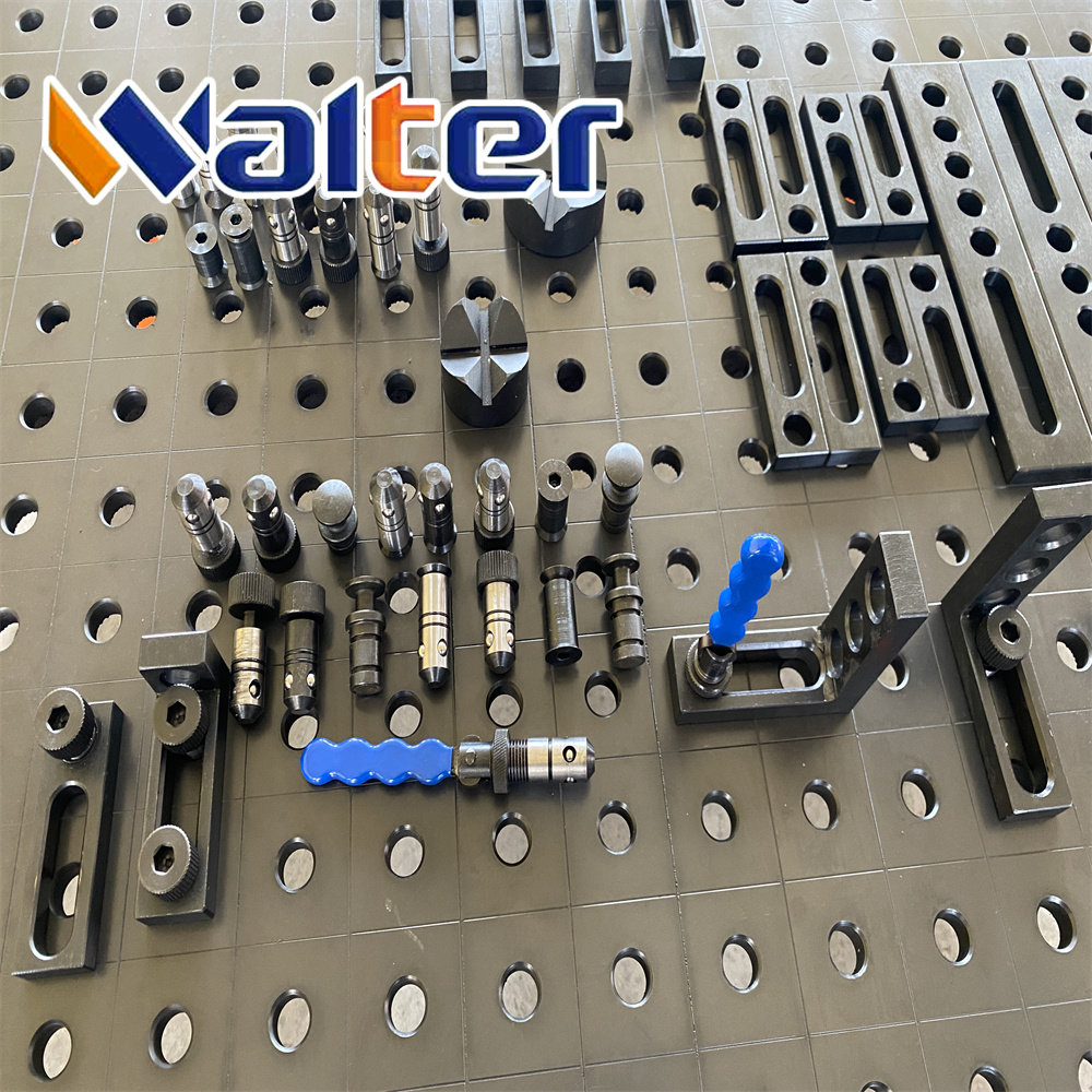 3D Welding Table D16 Steel S355 | Durable Plasma Nitriding Welding Platform 1200x1200mm