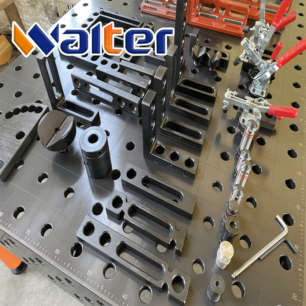 3D Welding Table D28 Steel Q355 | Durable Nitriding Welding Platform 1500x1000mm