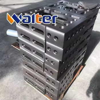 3D Welding Table D28 Cast Iron HT300 | Steel S355 Durable Nitriding Welding Platform 1200x1200mm