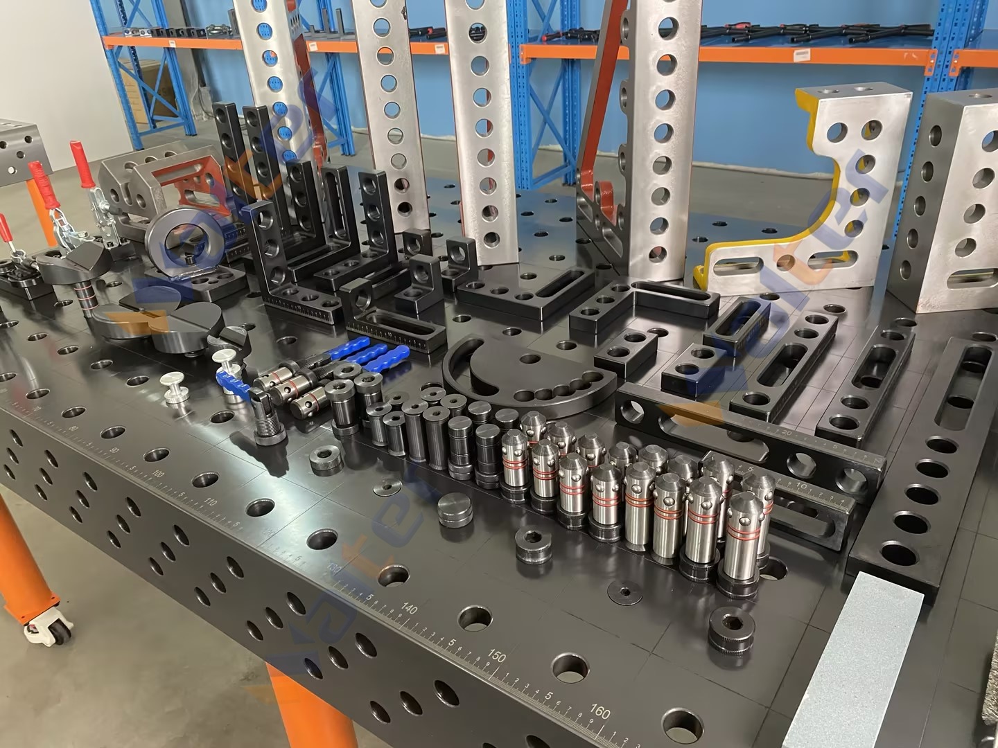 3D Modular Welding Table – D28 Steel Table Nitrided