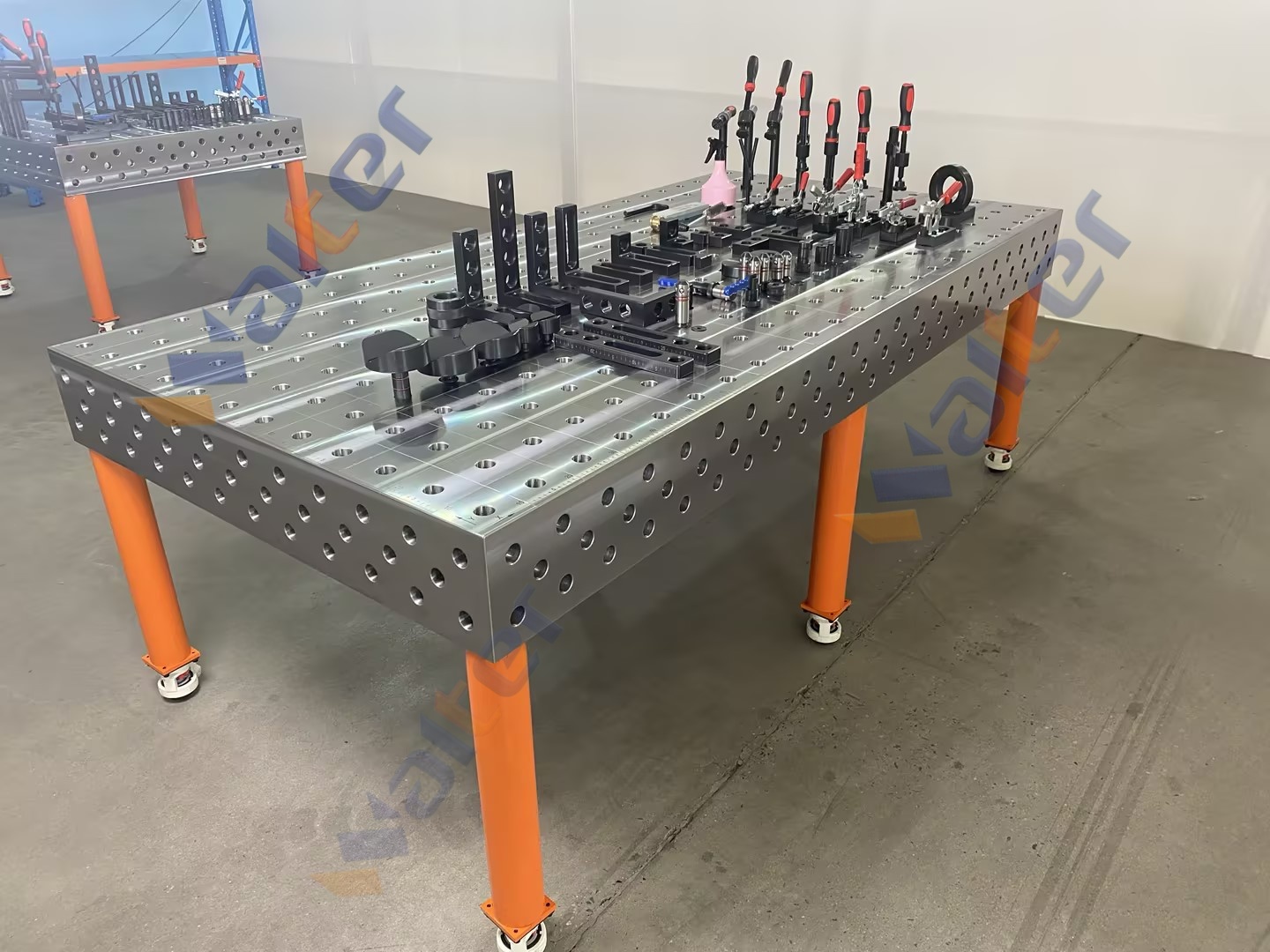 3D Modular Welding Table D28 2000x1500x200mm – Cast Iron HT300