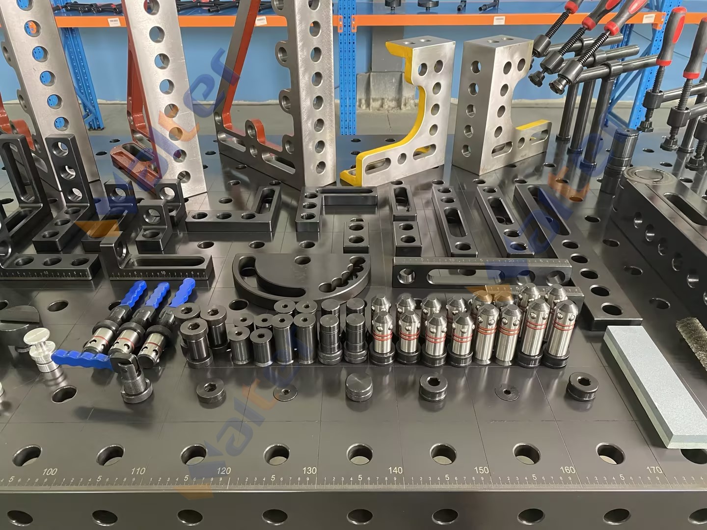3D Modular Welding Table – D28 Steel Table Nitrided