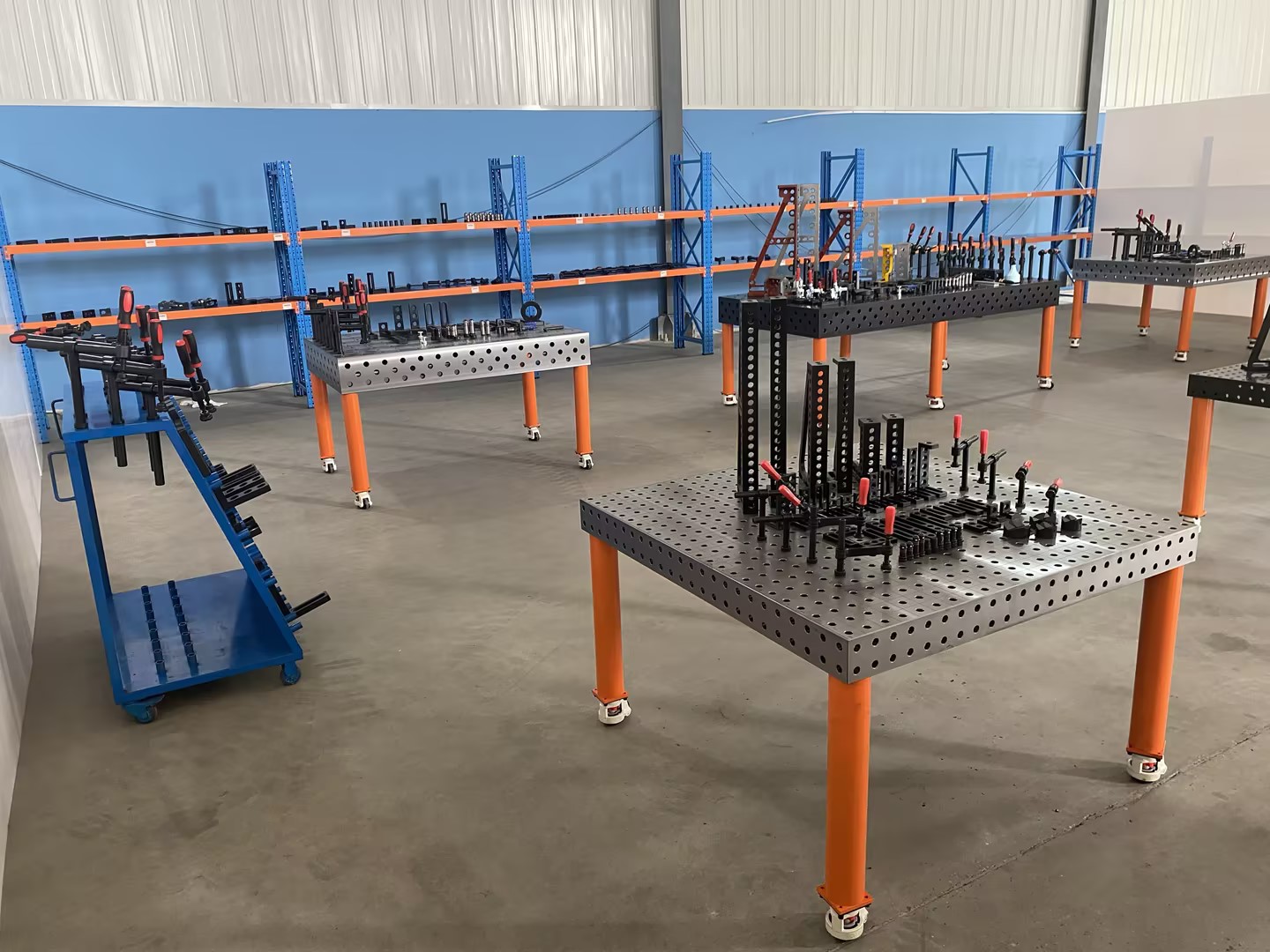 3D Modular Welding Table D16 1500x1000x150mm – Cast Iron HT300
