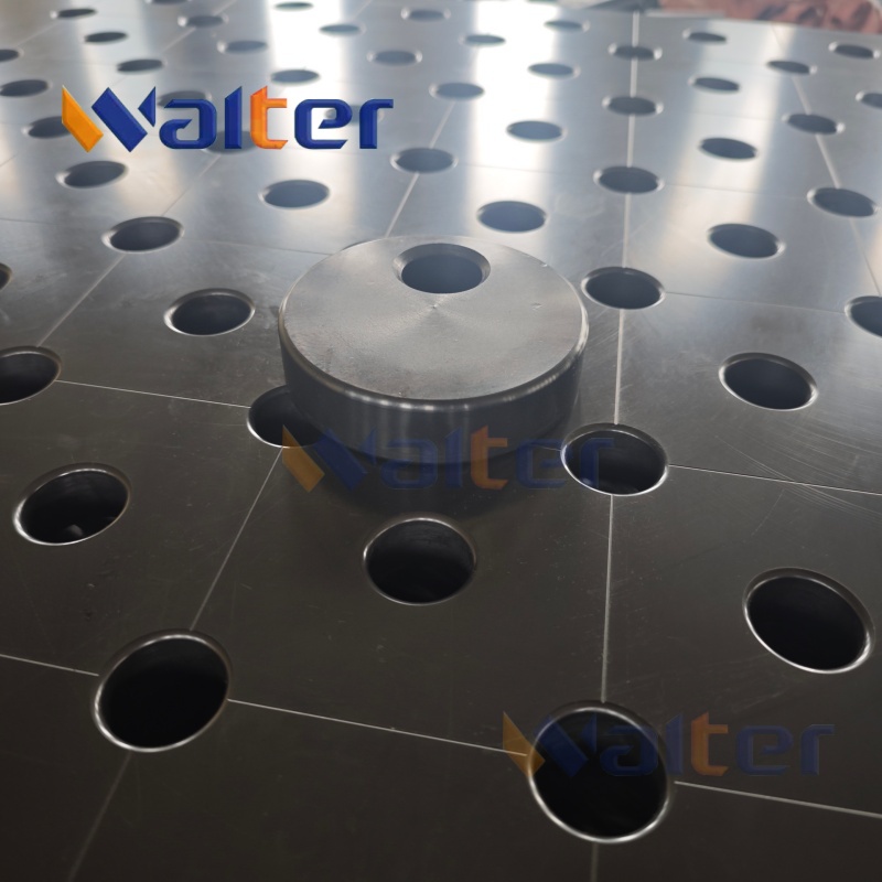 Walter Square Connection Block SC28002 – 500x200x100mm Large Fixture for Modular Welding