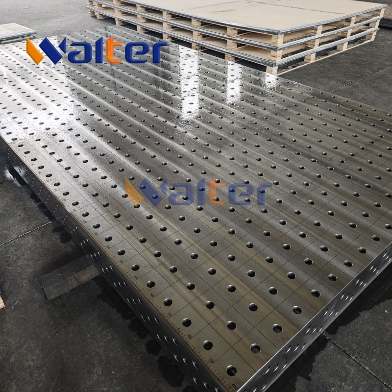 D28 Modular Welding Table 1000x1000 | Steel S355 Nitrided Precision Platform