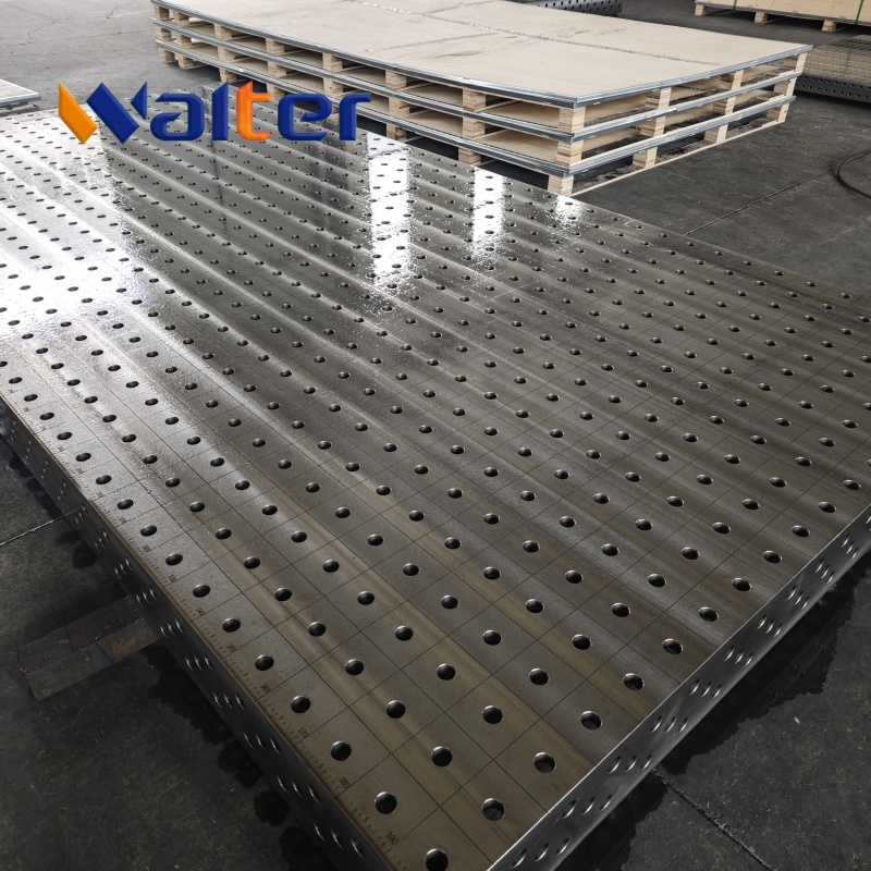 D28 Welding Table 2400x1200 | Steel S355 Plasma Nitriding Modular Platform