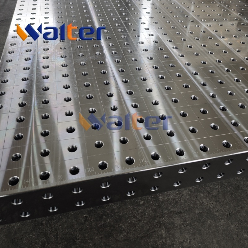 D28 Modular Welding Table 1000x1000 | Steel S355 Nitrided Precision Platform