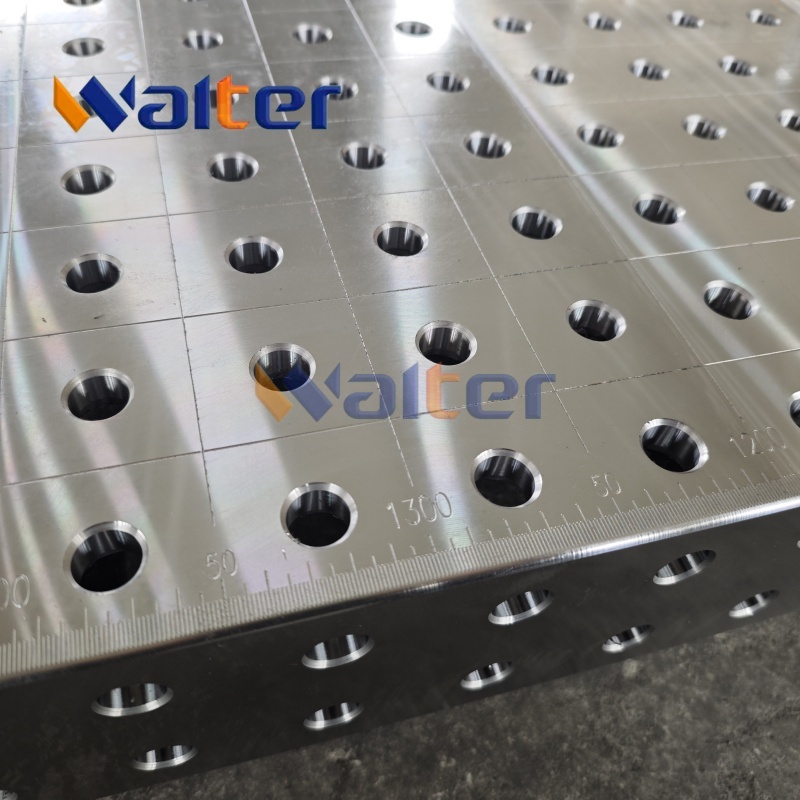 D28 Modular Welding Table 1000x1000 | Steel S355 Nitrided Precision Platform