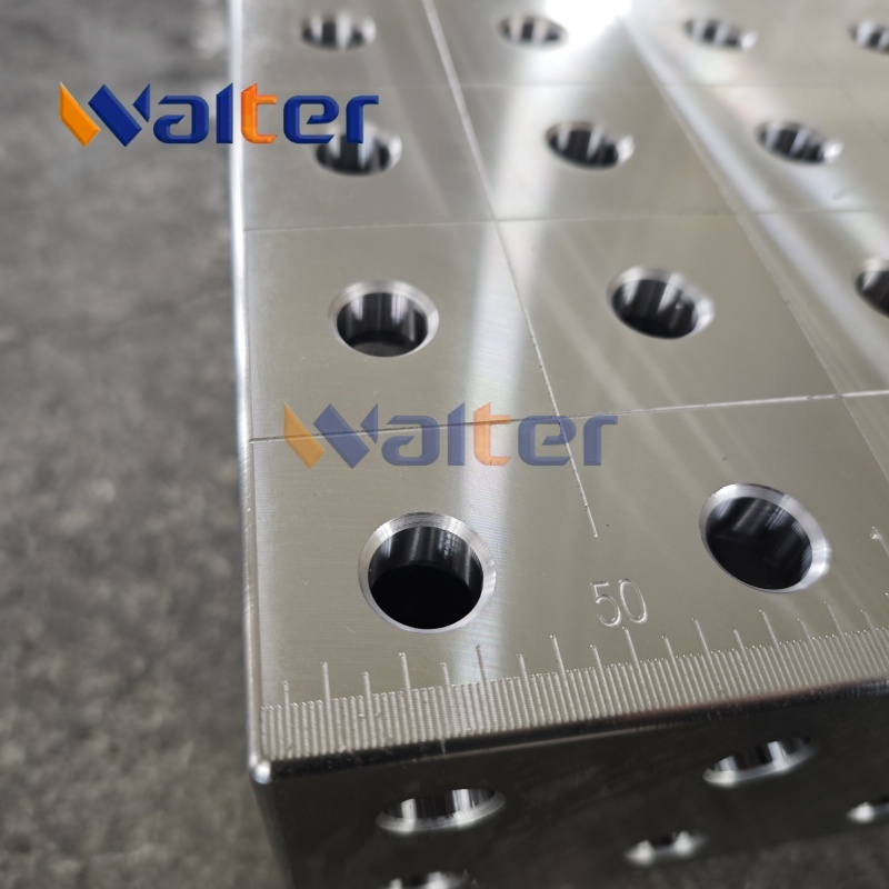 D28 Welding Table 1500x1500 | Steel S355 Plasma Nitrided Square Fixture Platform
