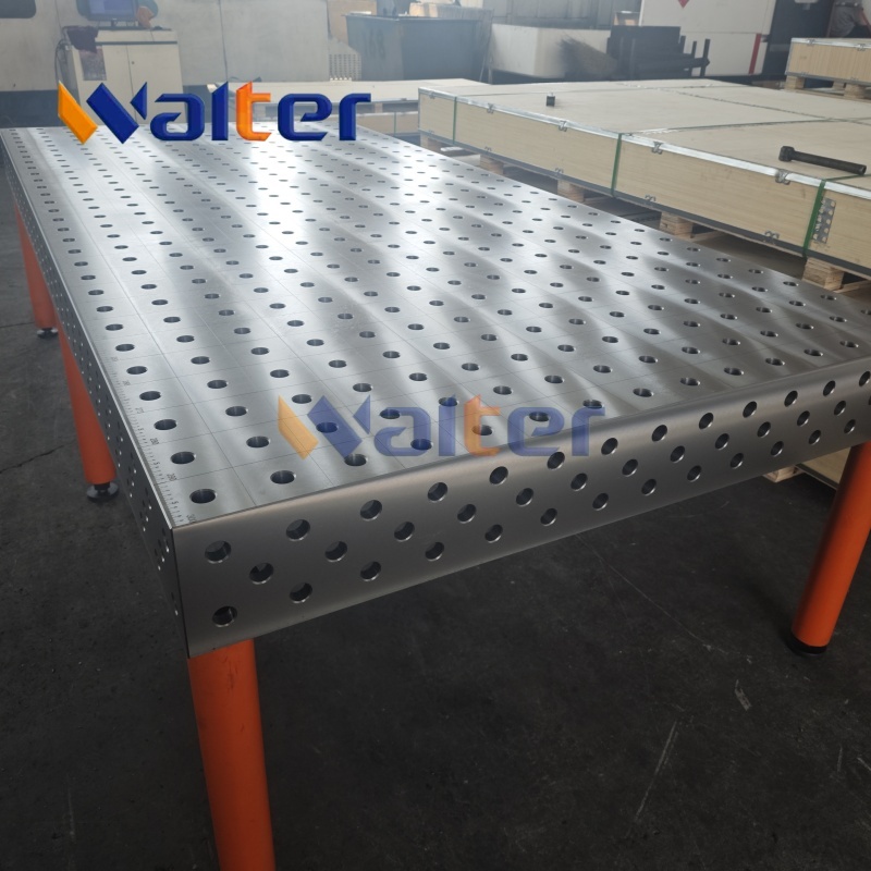 3D Welding Table D28 Cast Iron HT300 | Steel S355 Durable Nitriding Welding Platform 2000x1500mm