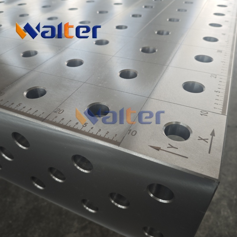 D28 Welding Table 2000x1000 | Heavy-Duty Steel S355 Nitrided Platform