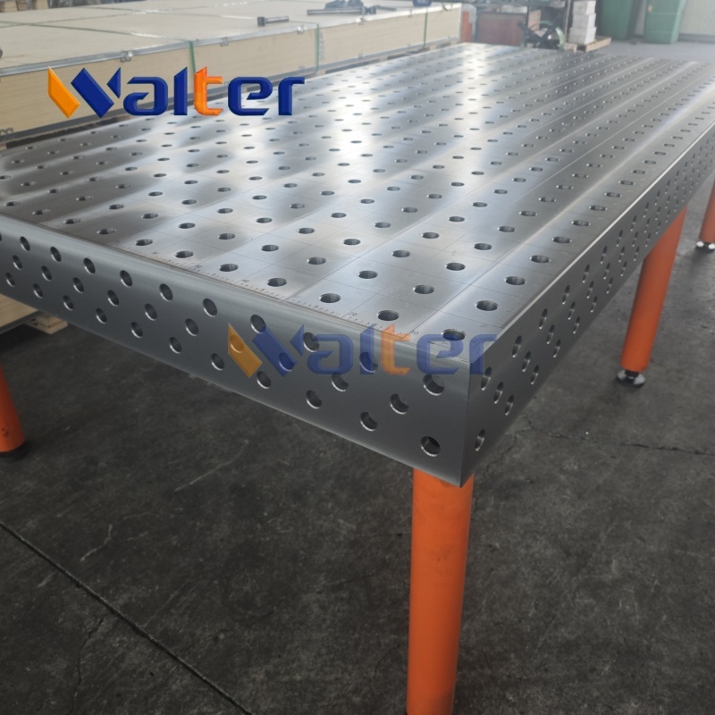Q355 Steel Heavy-Duty Welding Fixture Table with Nitriding