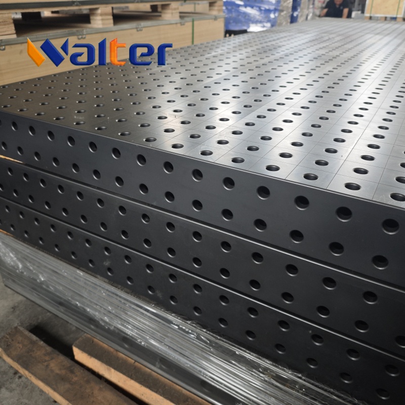High-Strength S355 Modular Welding Table with Nitriding Finish