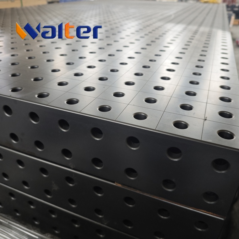 High-Strength S355 Modular Welding Table with Nitriding Finish